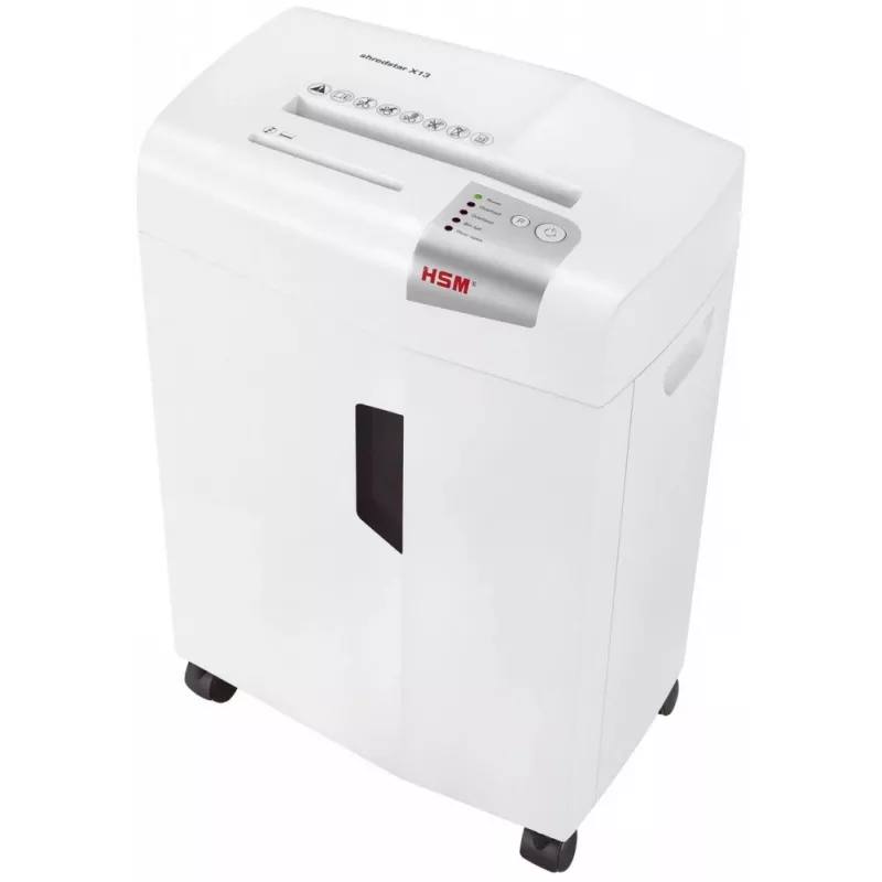 HSM shredstar X13 dokumentu smalcinātājs, 4 x 37 mm + atsevišķs CD griešanas mehānisms