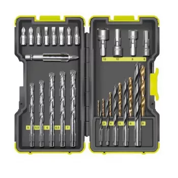Ryobi RAK30MIX urbju komplekts 30 gab.