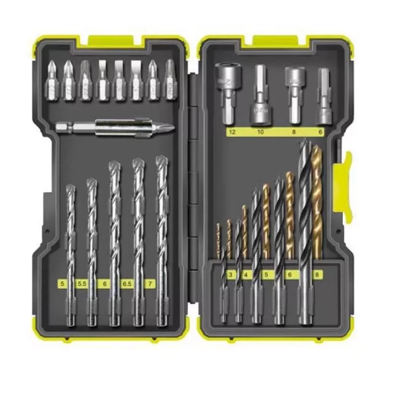 Ryobi RAK30MIX urbju komplekts 30 gab.