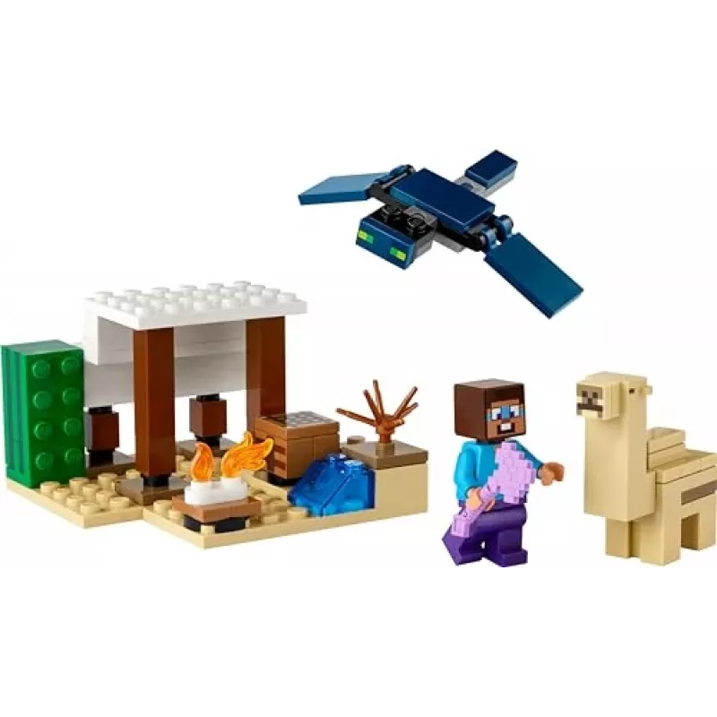 Lego Minecraft 21251 Stīva tuksneša ekspedīcija biomas komplekts