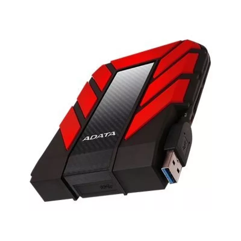 ADATA HD710 Pro ārējais cietais disks 2 TB 2,5 collu Micro-USB B 3.2 Gen 1 (3.1 Gen 1) Melns, Sarkans