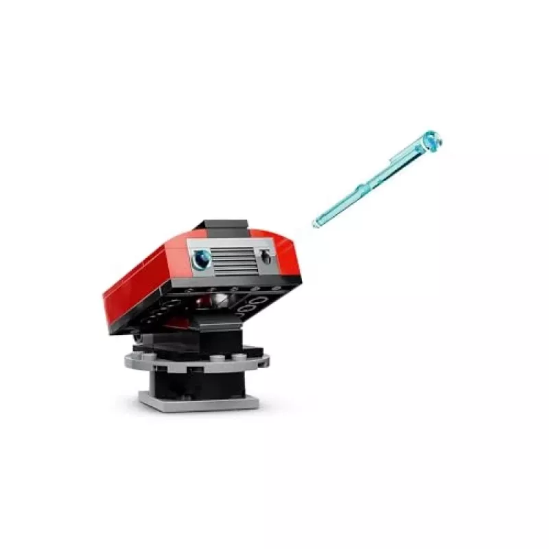 Konstruktors LEGO City Ugunsdzēsēju stacija ar pagriežamām kāpnēm 60414 — 843 gabali, 5 minifigūras