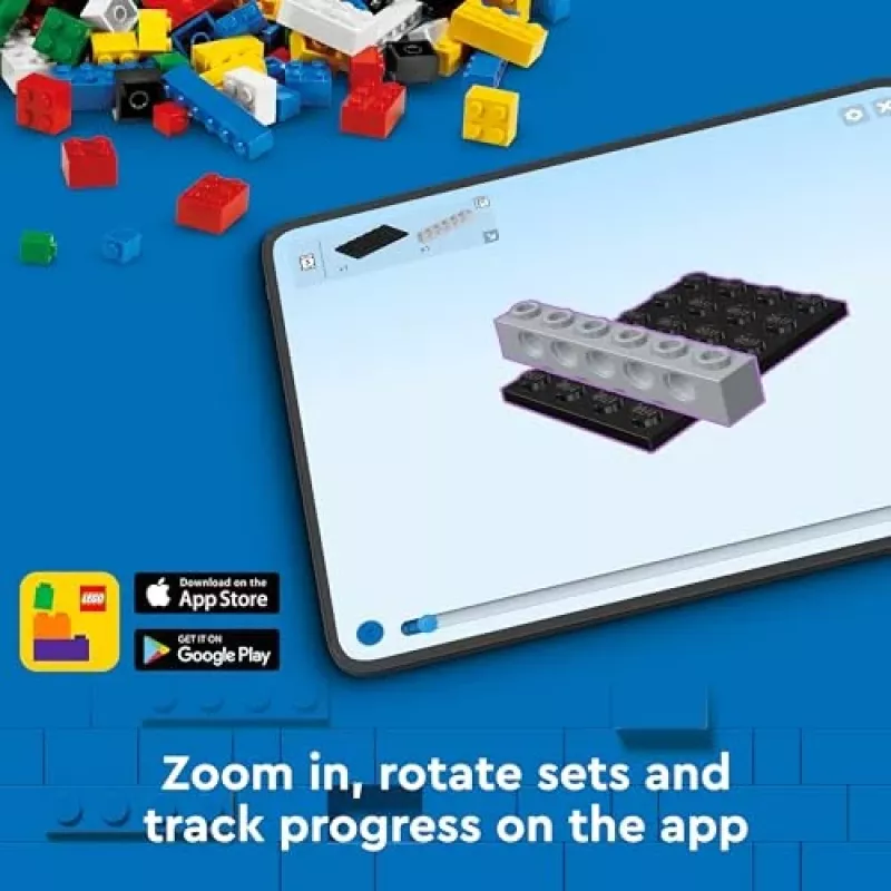 Konstruktors LEGO City 60402 Zils Monster Truck ar lielām riepām, 148 gab., 1 minifigūra, vecumam 5+