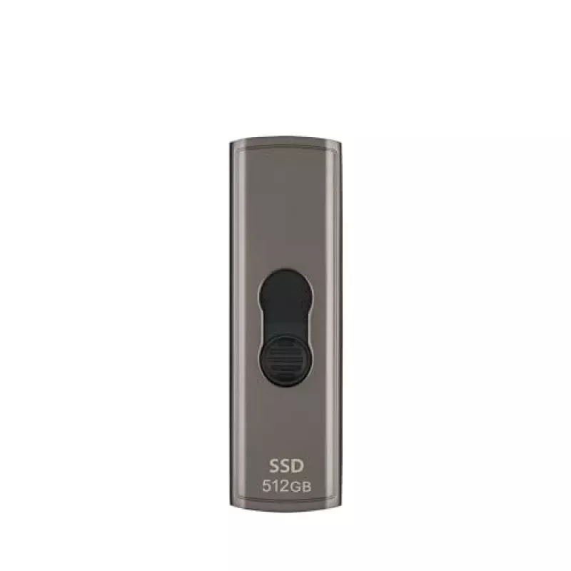 Transcend ESD330C pārnēsājams SSD disks 512 GB USB Type-C brūni pelēks
