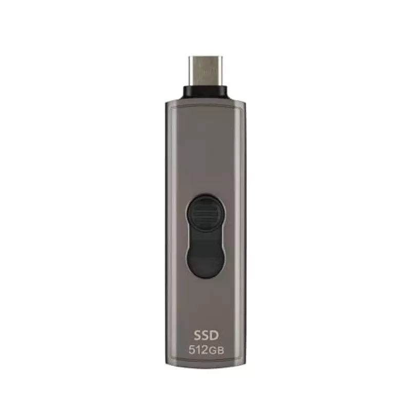 Transcend ESD330C pārnēsājams SSD disks 512 GB USB Type-C brūni pelēks