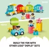 Konstruktors LEGO DUPLO 10421 ABC Kravas Auto, 36 gab., 2 minifigūras, vecumam no 2+ gadiem, izmēri 110×140×70 mm