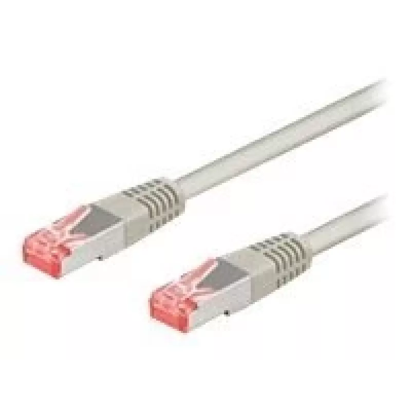 Wentronic Goobay CAT 6 savienojuma kabelis, S/FTP (PiMF), Pelēks, 10 m - LSZH bezhalogēna, Vara (50891)