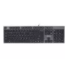 A4Tech KV-300H klaviatūra USB QWERTY Melna, Pelēka