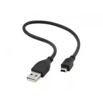 Gembird USB 2.0 A uz Mini-USB M kabelis 0.3m pelēks