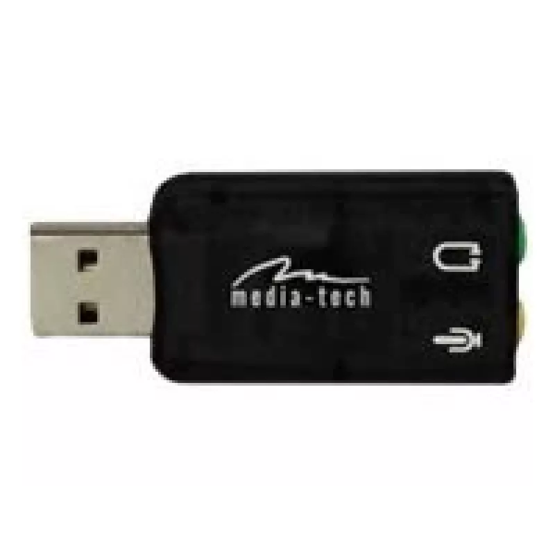 Media-Tech Virtu 5.1 Mt5101 - Ārējā skaņas karte - 5.1 - USB 2.0