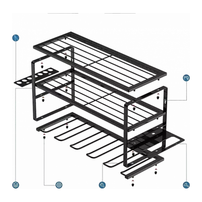 Elektroinstrumentu sienas turētāji