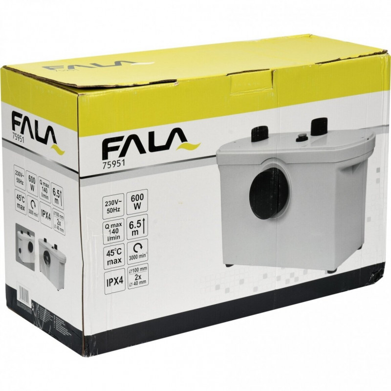 FALA WC Pump 600W with Macerator (75951)