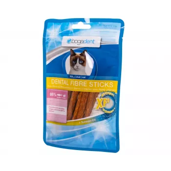BOGAR Bogadent Dental fibre sticks Lasis – kaķu gardumi – 50g