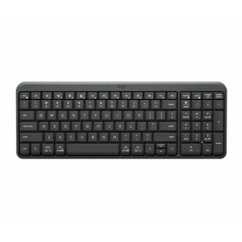 Bezvadu kompaktā tastatūra Logitech K250 US izkārtojums, USB nano uztvērējs, zema profila taustiņi