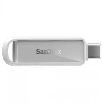 SanDisk Phone Drive, 256 GB, USB Type-C, 3.2 Gen 1, 150 MB/s, bez vāciņa, Balts