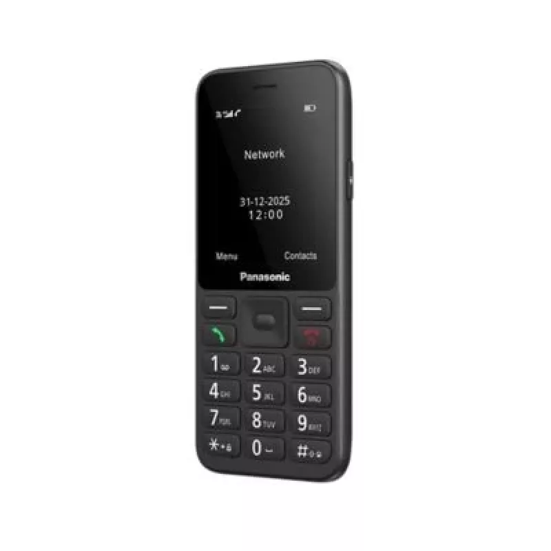 Panasonic KX-TU260EXB 4G salokāmais tālrunis melns