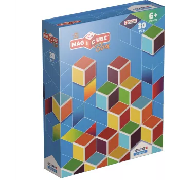 Geomag MagiCube GM120 – 30 krāsainu magnētisko kubu bērniem no 1,5 g.