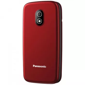 PANASONIC KX-TU410EXR Atlokamais mobilais telefons - Sarkanā krāsā