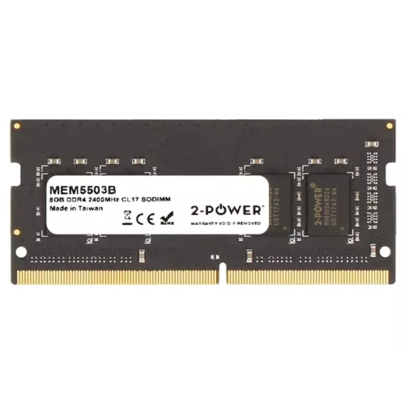 2-Power MEM5503B 8GB DDR4 2400MHz CL17 SODIMM Laptop Memory