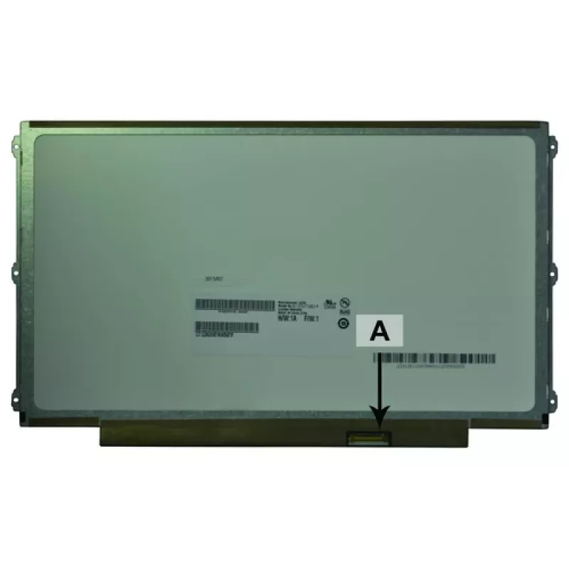 2-POWER SCR0498B 12,5 collu WXGA LED displejs HP EliteBook