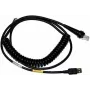 Honeywell USB Interface Cable, USB Type-A to USB Type-C, 3m Coiled, Black