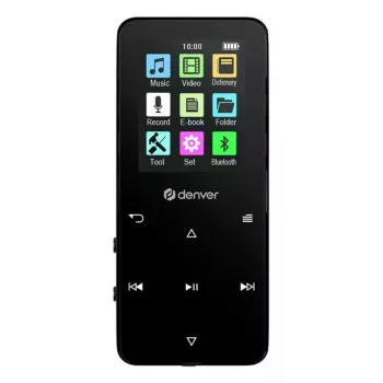 Denver MP-1830B Black MP4 atskaņotājs ar Bluetooth, 1,8 inch displejs, 4GB, Melns