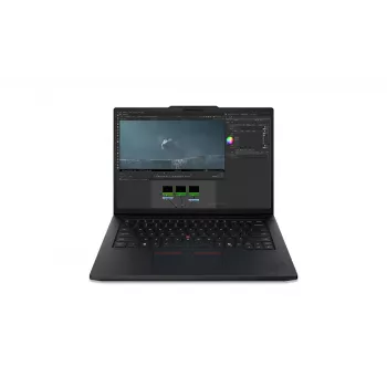 Lenovo ThinkPad P14s G7 Mobile Workstation - 14,5 inch 3K IPS, Intel Core Ultra 9 386H, 64GB DDR5, 1TB NVMe, NVIDIA RTX PRO 1000 8GB, Windows 11 Pro, Black, 3-Year Premier Support + CO2 Offset
