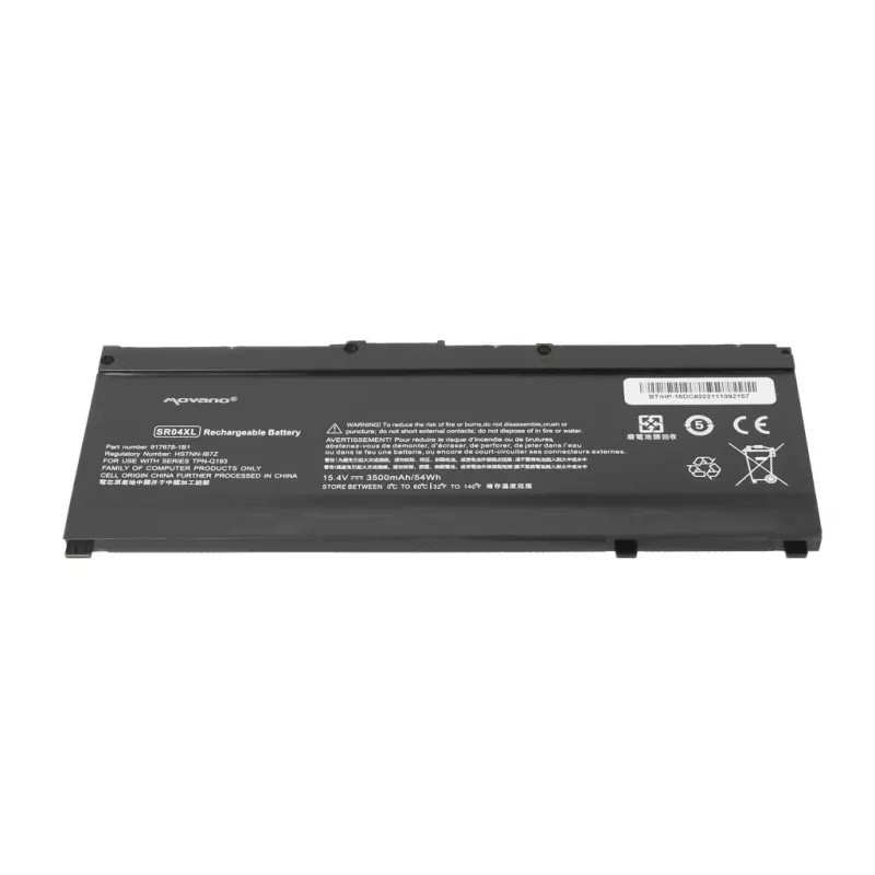 MITSU Battery SR04XL TPN-C133 HP Omen 15-DC 15-CE 3500 mAh (54 Wh)