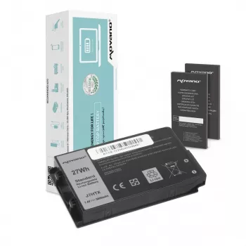 MOVANO Battery J7HTX Dell Latitude 12 Rugged 7202 7212 7220 planšetei - 3600 mAh (27 Wh)