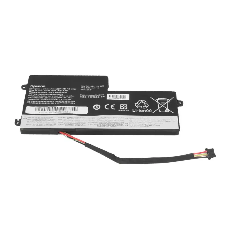 MITSU Battery 45N1108 Lenovo ThinkPad T440 T440S X240 - 2060 mAh (24 Wh)