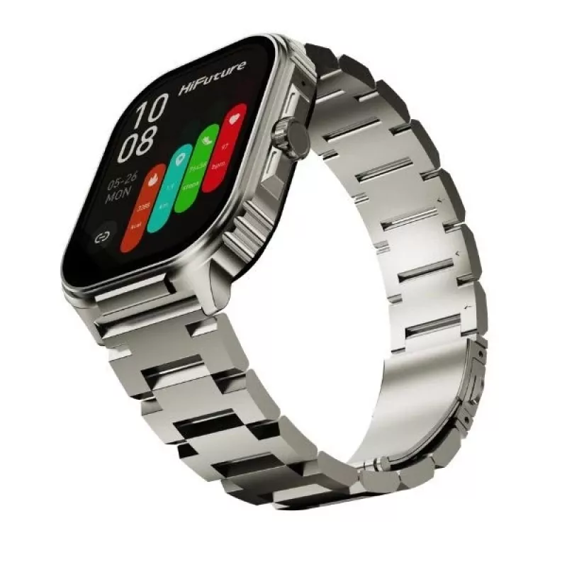 HiFuture Smartwatch Ultra3 Pro Sudraba