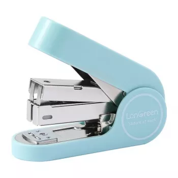 Deli LonGreen EM416 Blue Stapler up to 25 Sheets