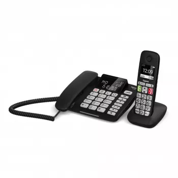 Gigaset DL780 Plus vadu telefons ar automātisko atbildētāju, melns