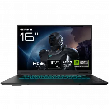 Gigabyte GAMING A16 3WHK3EEC94SH 16 inch QHD+ AMD Ryzen 7 260 16GB 1TB SSD RTX 5070 Windows 11 Home English Keyboard 2 Year Warranty