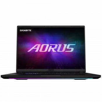 Gigabyte AORUS MASTER 16 8XJJ4EEE64SP 16 collu QHD+ AMD Ryzen 9 8940HX 64GB 2TB SSD RTX 5070 Ti Windows 11 Home Angļu tastatūra 2 gadu garantija