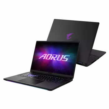 Gigabyte AORUS MASTER 16 6XJM4EEE64SP 16 collu QHD+ spēļu klēpjdators, AMD Ryzen 9 9955HX3D, 64GB DDR5, 2TB NVMe SSD, NVIDIA GeForce RTX 5070 Ti, Windows 11 Home, angļu tastatūra, 2 gadu garantija, melns