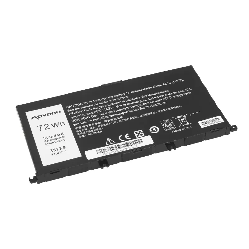 MOVANO Battery 357F9 Dell Inspiron 5577 7557 - 6300 mAh (72 Wh)