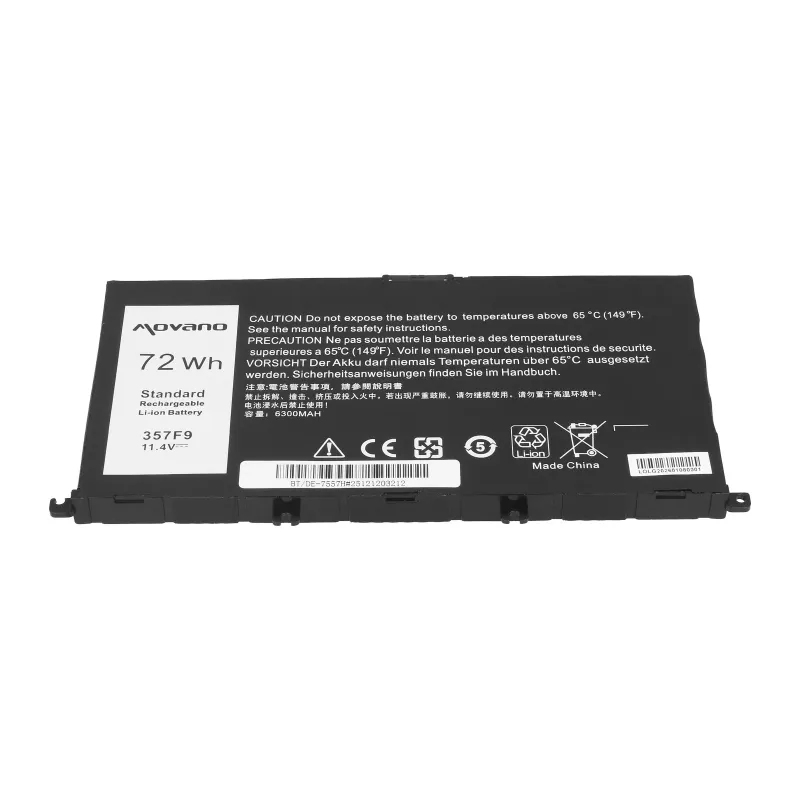 MOVANO Battery 357F9 Dell Inspiron 5577 7557 - 6300 mAh (72 Wh)