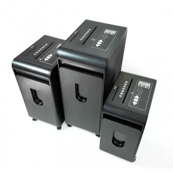 WALLNER Shredder MR 2212 C4 Cross-Cut, 12 Sheets, 20L, Black