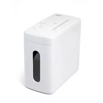 WALLNER Shredder EF910 C4 Cross-Cut Paper Shredder, 6 Sheets, 10 L Bin, Black