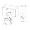 MPM-63-BOK-24 Kompaktais Cepeškrāsns, 24L, 1500W, Melna