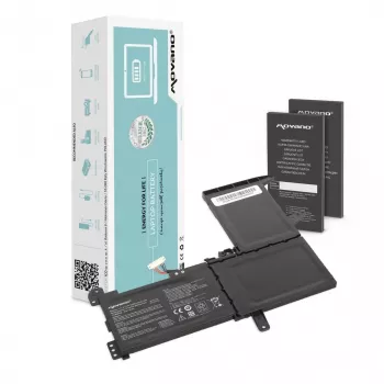 MOVANO Battery B31N1637 Asus VivoBook S15 S510 F510 — 3600 mAh (41 Wh)