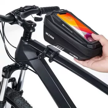 WILDMAN XS2 1L Bicycle Frame Bag Black