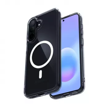 Crong Hybrid Clear Magnetic Case Samsung Galaxy A57, caurspīdīgs, MagSafe saderīgs