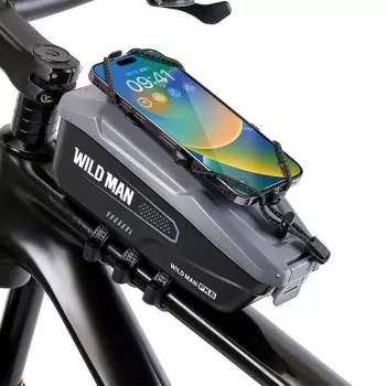 WILDMAN FK6 Velosipēda rāmja soma Grey-Black