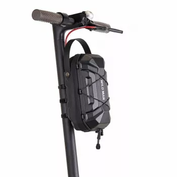 WILDMAN GD6XPlus Electric Scooter Handlebar Bag Frame Pannier Black