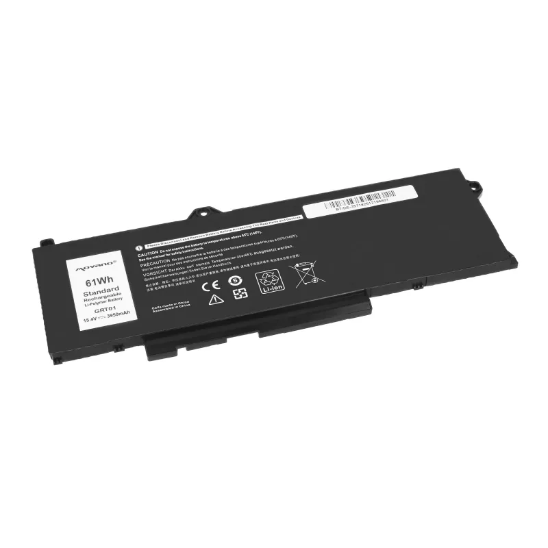 MOVANO Battery GRT01 Dell Latitude 5421 5521 5531 Precision 3470 3561 3571 3581 - 3950 mAh (61 Wh)