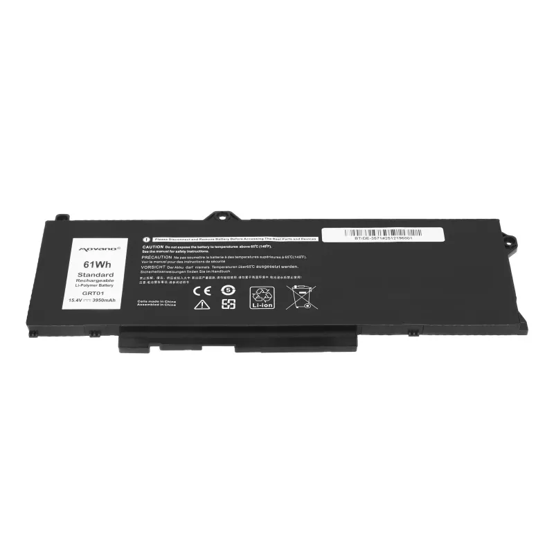 MOVANO Battery GRT01 Dell Latitude 5421 5521 5531 Precision 3470 3561 3571 3581 - 3950 mAh (61 Wh)