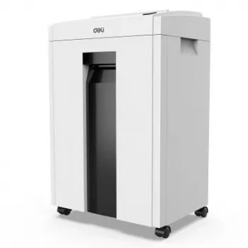 Deli E9952 Cross-Cut Papīra Smalcinātājs, 10 Lapas, 21L, Melns