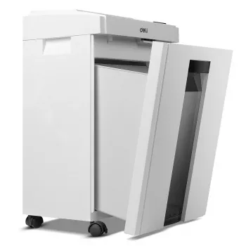 Deli E9952 Cross-Cut Papīra Smalcinātājs, 10 Lapas, 21L, Melns